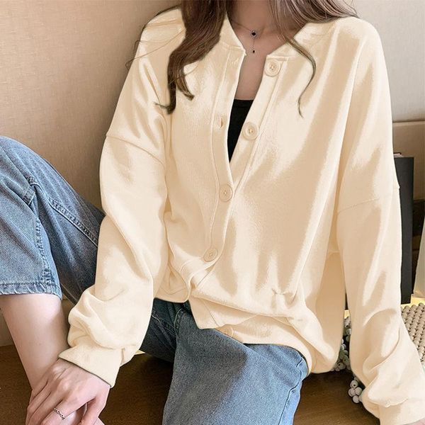 women's hoodies & sweatshirts luck a women sweatshirt streetwear all match loose casual coat female vintage plus size outwears, Black
women's hoodies & sweatshirts luck a women sweatshirt streetwear all match loose casual coat female vintage plus size outwears, Black