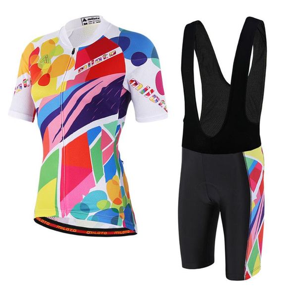 women's cycling jersey set summer anti-uv bicycle clothing quick-dry mountain female bike clothes racing sets, Black;blue
women's cycling jersey set summer anti-uv bicycle clothing quick-dry mountain female bike clothes racing sets, Black;blue
