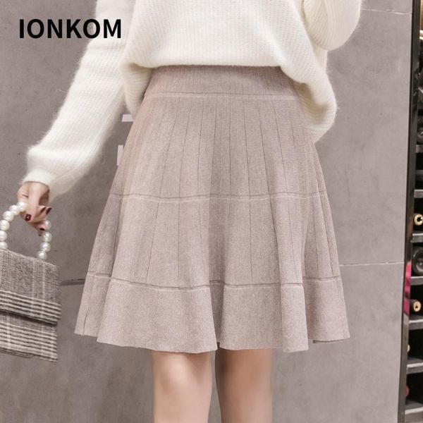 skirts ionkom women a line knitted mini skirt elastic high waist fit and flare above knee female autumn highstreet short, Black
skirts ionkom women a line knitted mini skirt elastic high waist fit and flare above knee female autumn highstreet short, Black