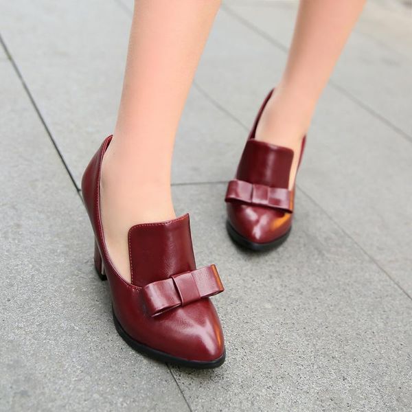 dress shoes big size 31-48 2021 spring & autumn solid fashion bowtie pointed toe women square heels pumps 3 colors, Black
dress shoes big size 31-48 2021 spring & autumn solid fashion bowtie pointed toe women square heels pumps 3 colors, Black