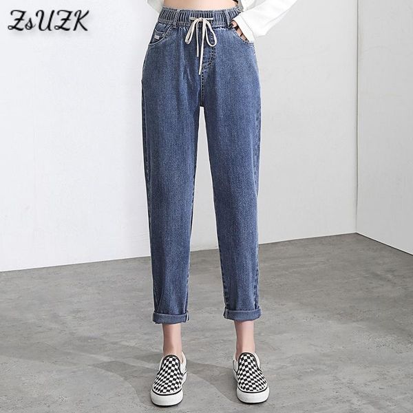 spring autumn elastic waist casual women jeans harem denim pants ankle length pant for 4xl women's, Blue
spring autumn elastic waist casual women jeans harem denim pants ankle length pant for 4xl women's, Blue