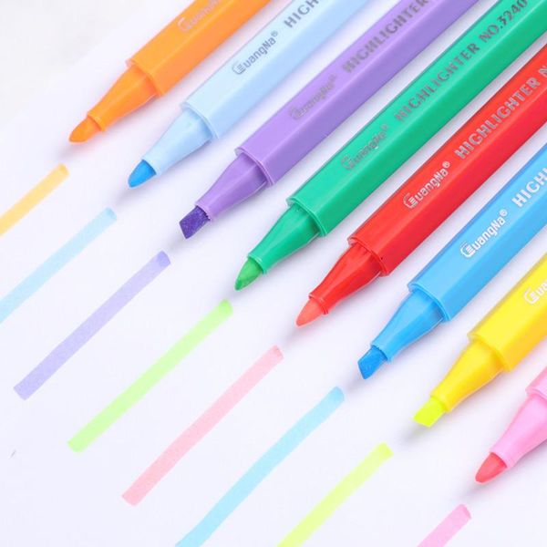 highlighters guangna large capacity highlighter pens stationery for school students art supplies markers drawing thick rod, Black;red
highlighters guangna large capacity highlighter pens stationery for school students art supplies markers drawing thick rod, Black;red