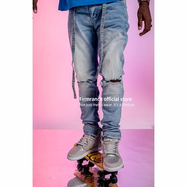 men's jeans firmranch splash-ink blue for men/women fog high street tie-dye broken pencil denim pants slim motorcycle trouse
men's jeans firmranch splash-ink blue for men/women fog high street tie-dye broken pencil denim pants slim motorcycle trouse