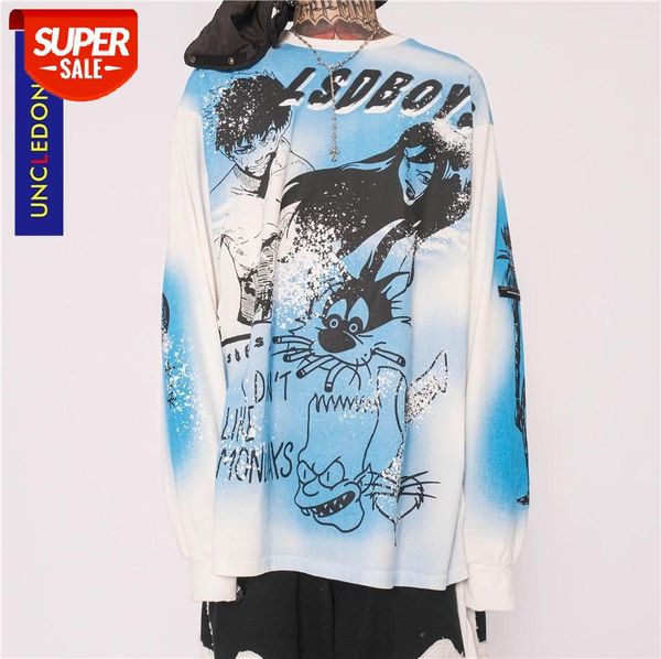 uncledonjm anime t shirt oversized hip hop streetwear tshirt harajuku summer long sleeve t-shirt cartoon tee lsd18 #3v8w, White;black
uncledonjm anime t shirt oversized hip hop streetwear tshirt harajuku summer long sleeve t-shirt cartoon tee lsd18 #3v8w, White;black