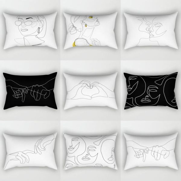 30*50cm abstract black white cushion cover artificial polyester cotton decoration pillow shams in case throw cushions cushion/decorative
30*50cm abstract black white cushion cover artificial polyester cotton decoration pillow shams in case throw cushions cushion/decorative