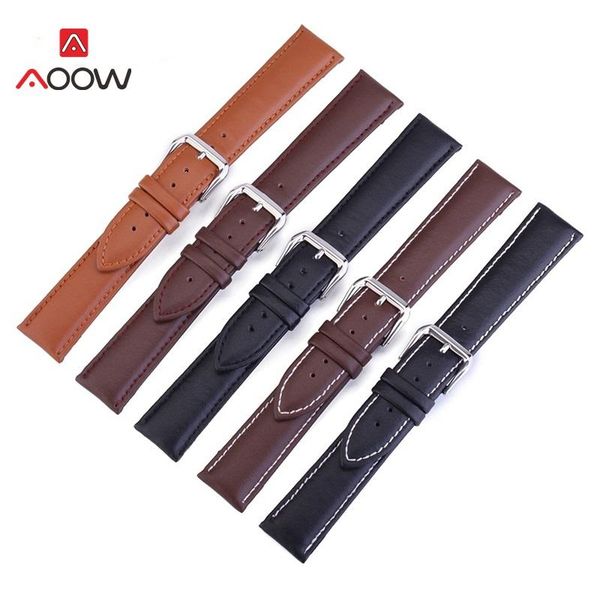 watch bands aoow leather watchband strap 18 / 20 22 24 mm stainless steel buckle men women replace band accessories, Black;brown
watch bands aoow leather watchband strap 18 / 20 22 24 mm stainless steel buckle men women replace band accessories, Black;brown