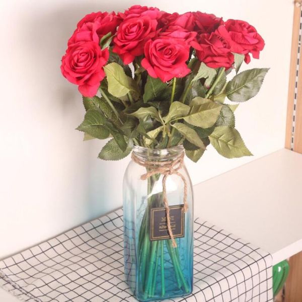jewelry pouches, bags 45cm artificial peony tea rose flowers camellia silk fake flower flores for diy home garden wedding decoration, Pink;blue
jewelry pouches, bags 45cm artificial peony tea rose flowers camellia silk fake flower flores for diy home garden wedding decoration, Pink;blue