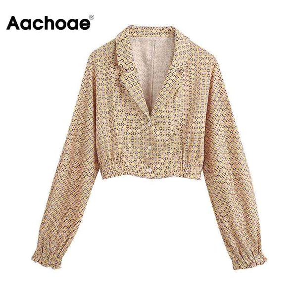 aachoae floral print cropped blouse women vintage long sleeve tunic ladies turn down collar casual short shirt blusas mujer 210413, White
aachoae floral print cropped blouse women vintage long sleeve tunic ladies turn down collar casual short shirt blusas mujer 210413, White