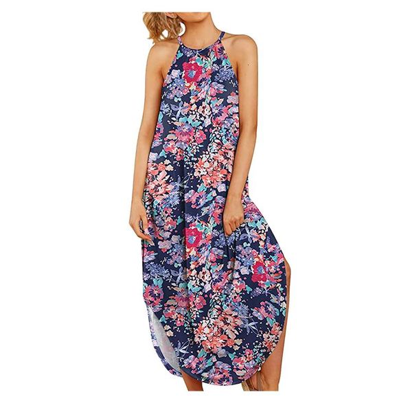 dresses for women 2021 fashion printed halter long skirt casual side split pullover dress boho robe femme été, Black;gray
dresses for women 2021 fashion printed halter long skirt casual side split pullover dress boho robe femme été, Black;gray