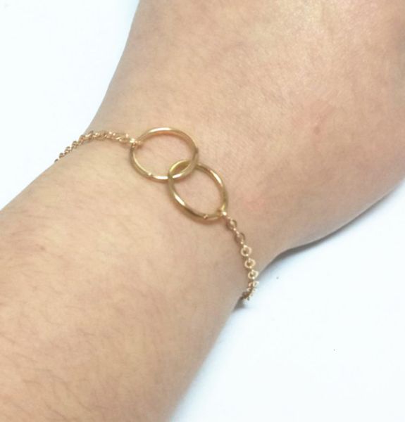 hand catenary jewelry double ring simple bracelet personality indifference hand jewelry, Black
hand catenary jewelry double ring simple bracelet personality indifference hand jewelry, Black