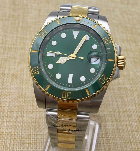 wristwatches 40mm green dial men's automatic watch water ghost gold plated case luxury mechanical stainless steel strap luminous, Slivery;brown
wristwatches 40mm green dial men's automatic watch water ghost gold plated case luxury mechanical stainless steel strap luminous, Slivery;brown
