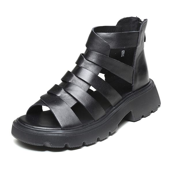 sandals genuine leather fashion women's platform shoes woman heels designer wedges for women black sandal 40 bcyx
sandals genuine leather fashion women's platform shoes woman heels designer wedges for women black sandal 40 bcyx