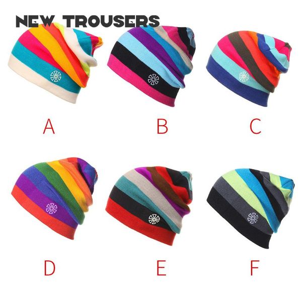 beanies autumn winter rainbow stripe skullies man and woman fashion ice cap ski hat double knit warm elastic
beanies autumn winter rainbow stripe skullies man and woman fashion ice cap ski hat double knit warm elastic