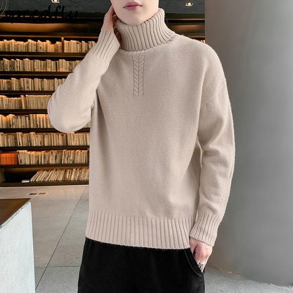 men pullovers winter male sweaters solid knitted cozy all-match basic fashion chic students casual daily men's, White;black
men pullovers winter male sweaters solid knitted cozy all-match basic fashion chic students casual daily men's, White;black