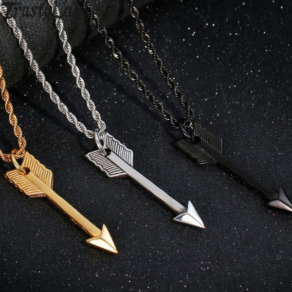 pendant necklaces arrow shape male fashion & pendants for women friends gold black stainless steel jewellery accessories, Silver
pendant necklaces arrow shape male fashion & pendants for women friends gold black stainless steel jewellery accessories, Silver