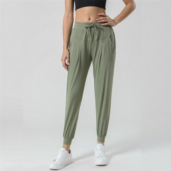 yoga outfit women sports pants loose casual drawstring waist leggings fitness clothe gym jogging trousers tie elastic run with pockets
yoga outfit women sports pants loose casual drawstring waist leggings fitness clothe gym jogging trousers tie elastic run with pockets