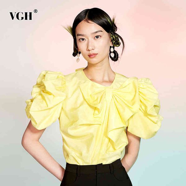 yellow patchwork bowknot shirts for women o neck puff short sleeve ruched slim casual blouses female summer fashion 210507, White
yellow patchwork bowknot shirts for women o neck puff short sleeve ruched slim casual blouses female summer fashion 210507, White