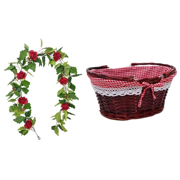 decorative flowers & wreaths 1 pcs wicker basket gift artificial ivy green leaf plants
decorative flowers & wreaths 1 pcs wicker basket gift artificial ivy green leaf plants