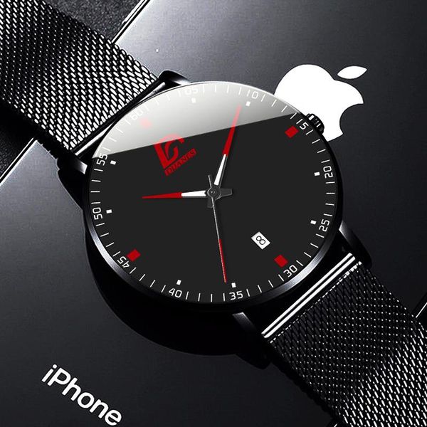 wristwatches men watches 2021 luxury business quartz watch minimalist ultra thin stainless steel mesh belt clock man gift reloj hombre, Slivery;brown
wristwatches men watches 2021 luxury business quartz watch minimalist ultra thin stainless steel mesh belt clock man gift reloj hombre, Slivery;brown