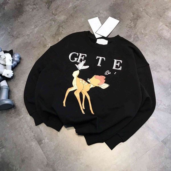 70% off 2021 autumn new fashion urban leisure letter deer print pullover round neck men's and women's same couple's sweater, Black
70% off 2021 autumn new fashion urban leisure letter deer print pullover round neck men's and women's same couple's sweater, Black