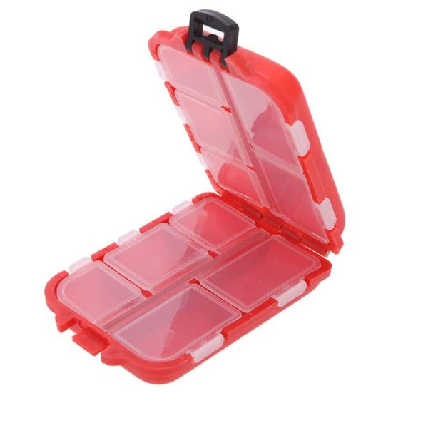 fishing tackle box 10 compartments small size for hooks swivels beads etc red accessories
fishing tackle box 10 compartments small size for hooks swivels beads etc red accessories