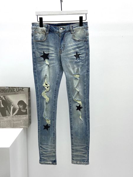 regular mens jeans designers stars pants white light fit character trousers distressed stripes pattern size 29-38, Blue
regular mens jeans designers stars pants white light fit character trousers distressed stripes pattern size 29-38, Blue