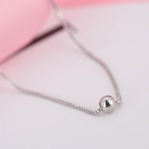 pendant necklaces 2021 fashion minimalist geometric round bead simple clavicle chain necklace for women gifts jewelry wholesale, Silver
pendant necklaces 2021 fashion minimalist geometric round bead simple clavicle chain necklace for women gifts jewelry wholesale, Silver