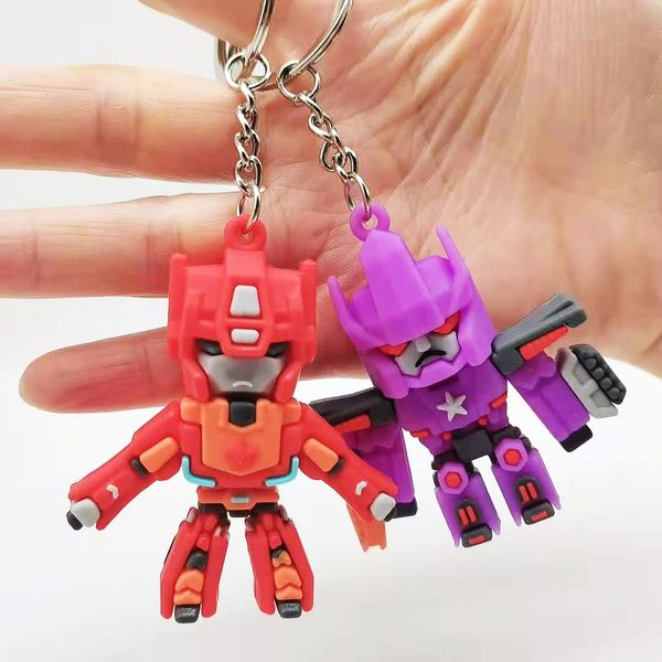 2021 fashion keychain cartoon transformers series keychain cartoon robot student bag pendant gift, Silver
2021 fashion keychain cartoon transformers series keychain cartoon robot student bag pendant gift, Silver