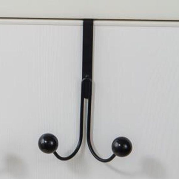 hooks & rails door back hook with double head storage wrought iron painting high manganese steel organizer
hooks & rails door back hook with double head storage wrought iron painting high manganese steel organizer