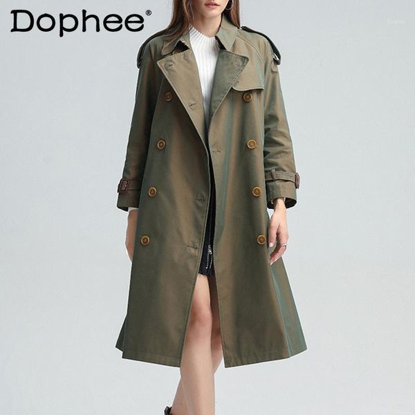 women's trench coats 2021 autumn winter fashion clothes temperament leisure suit collar double breasted coat women solid office ol wind, Tan;black
women's trench coats 2021 autumn winter fashion clothes temperament leisure suit collar double breasted coat women solid office ol wind, Tan;black