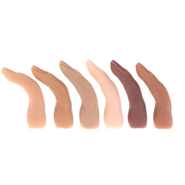 nail art equipment 1pcs silicone practice fake fingers model training display tip hand for acrylic nails, Silver
nail art equipment 1pcs silicone practice fake fingers model training display tip hand for acrylic nails, Silver