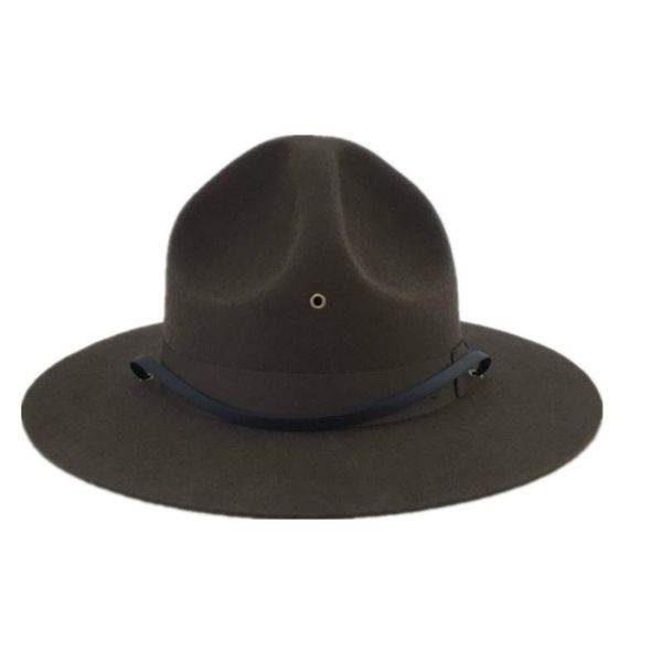 wide brim hats american marines hat woolen cloth big eaves outdoor hard instructor military army green, Blue;gray
wide brim hats american marines hat woolen cloth big eaves outdoor hard instructor military army green, Blue;gray