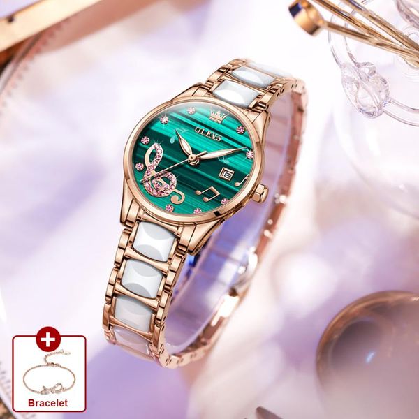 wristwatches luxury ultra thin women watches ceramic brand quartz wrist watch ladies slim with date fashion bracelet gift set montre femme, Slivery;brown
wristwatches luxury ultra thin women watches ceramic brand quartz wrist watch ladies slim with date fashion bracelet gift set montre femme, Slivery;brown
