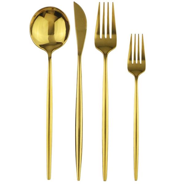 dinnerware sets jankng 4pcs gold set dessert fork flatware 304 stainless steel tableware mirror kitchen cutlery silverware
dinnerware sets jankng 4pcs gold set dessert fork flatware 304 stainless steel tableware mirror kitchen cutlery silverware