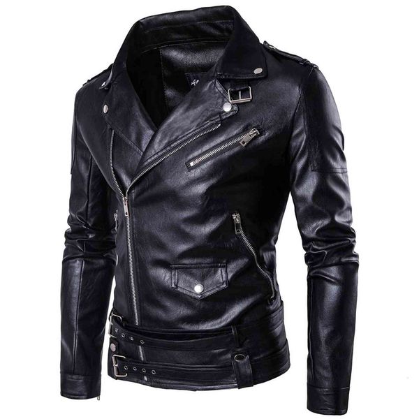 men's leather & faux motorcycle jacket classic design multi-zippers locomotive s bomber coat windbreaker eur size 4r31, Black
men's leather & faux motorcycle jacket classic design multi-zippers locomotive s bomber coat windbreaker eur size 4r31, Black