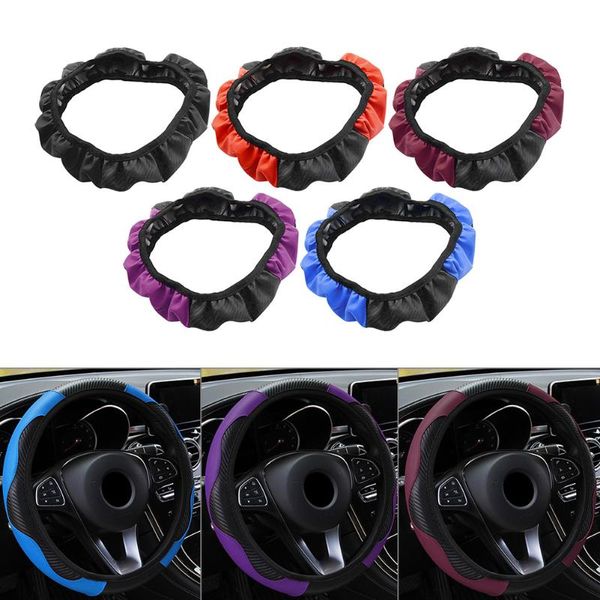 steering wheel covers microfiber leather car cover auto steering-wheel case for automobile suv 37cm 38cm 39cm diameter 5 colors
steering wheel covers microfiber leather car cover auto steering-wheel case for automobile suv 37cm 38cm 39cm diameter 5 colors