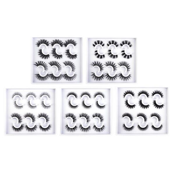 false eyelashes 6 pairs lashes faux soft dramatic volume natural long thick eyelash extension makeup tool
false eyelashes 6 pairs lashes faux soft dramatic volume natural long thick eyelash extension makeup tool