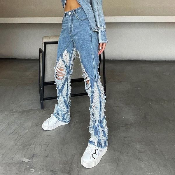 women's jeans frayed stitching 2021 autumn washed and blue high waist straight-leg pants woman
women's jeans frayed stitching 2021 autumn washed and blue high waist straight-leg pants woman