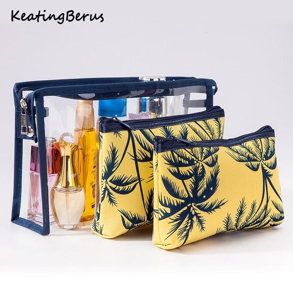 coconut tree lady cosmetic storage bag set waterproof transparent pvc washing three piece women travel bags & cases
coconut tree lady cosmetic storage bag set waterproof transparent pvc washing three piece women travel bags & cases