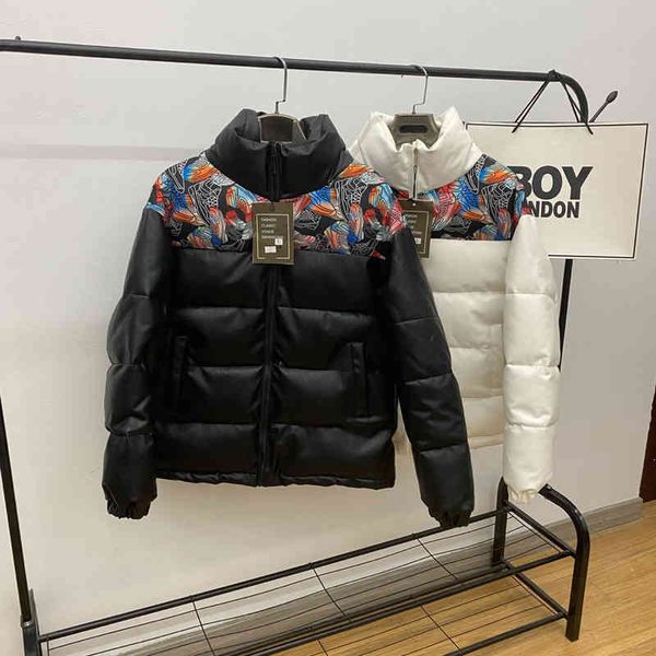 leather cotton padded clothes wash thickened warmth 21 winter new fashion br loose versatile and women's couple's, Black
leather cotton padded clothes wash thickened warmth 21 winter new fashion br loose versatile and women's couple's, Black