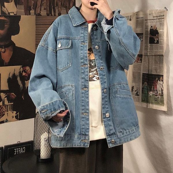 autumn and winter korean version of the lazy loose european american casual solid color denim jacket1, Black;brown
autumn and winter korean version of the lazy loose european american casual solid color denim jacket1, Black;brown