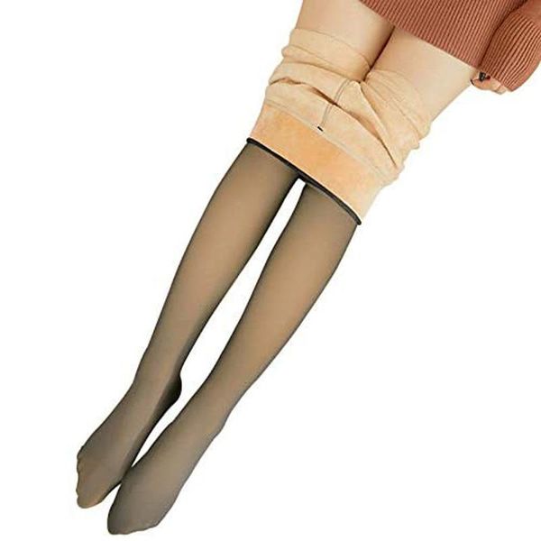 women's leggings bottoming fake meat through bare leg pants with plush outerwear colors winter warm all-match #4, Black
women's leggings bottoming fake meat through bare leg pants with plush outerwear colors winter warm all-match #4, Black