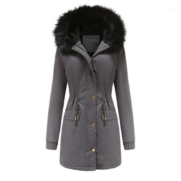 women's down & parkas d400 parka jacket hooded women thicken fleece warm fashion daily urban elegant loose artificial wool collar wadde, Black
women's down & parkas d400 parka jacket hooded women thicken fleece warm fashion daily urban elegant loose artificial wool collar wadde, Black