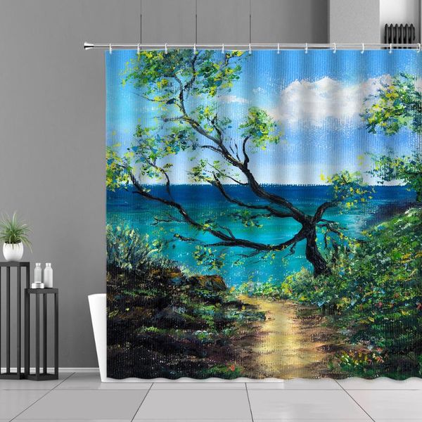 oil painting natural trees ocean lake forest shower curtains waterproof polyester bathroom curtain with hooks baths screen home
oil painting natural trees ocean lake forest shower curtains waterproof polyester bathroom curtain with hooks baths screen home