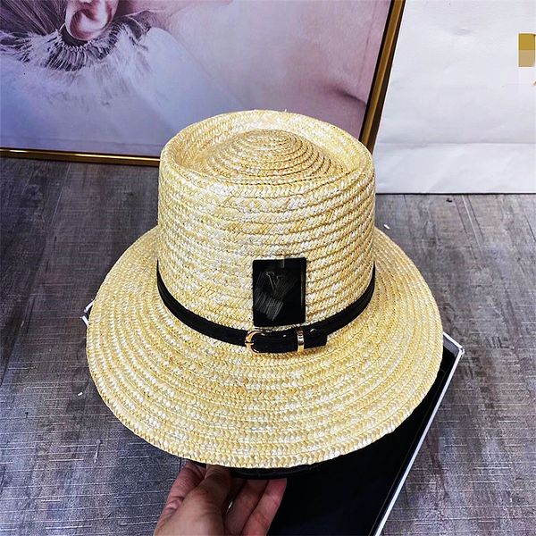 brand logo straw hat designer braided women's fitted cap fashion street hats adjustable 2021, Blue;gray
brand logo straw hat designer braided women's fitted cap fashion street hats adjustable 2021, Blue;gray