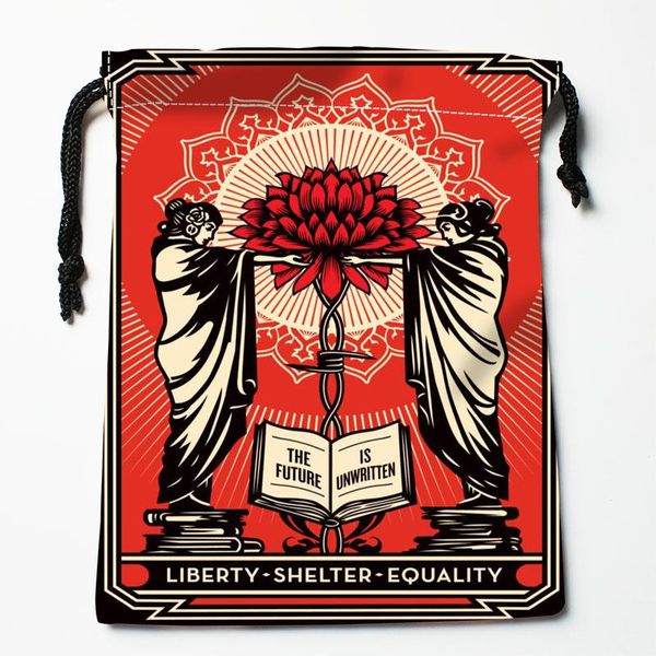 storage bags shepard fairey drawstring hd print 18x22cm arrival soft satin fabric resuable clothes bag shoes 12.2
storage bags shepard fairey drawstring hd print 18x22cm arrival soft satin fabric resuable clothes bag shoes 12.2