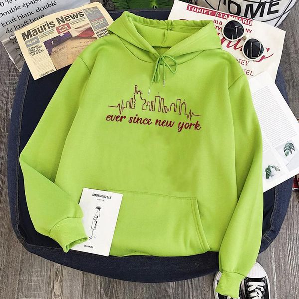 love letter pullovers streetwear women hoodies ever since york sweatshirt fashion 2021 women's & sweatshirts, Black
love letter pullovers streetwear women hoodies ever since york sweatshirt fashion 2021 women's & sweatshirts, Black