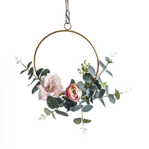 decorative flowers & wreaths wall wreath geometric metal garland hanging decoration for wedding backdrop decor
decorative flowers & wreaths wall wreath geometric metal garland hanging decoration for wedding backdrop decor