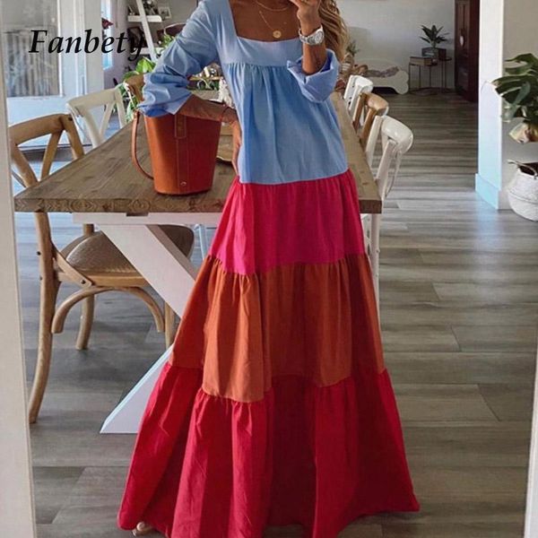 casual dresses women vintage patchwork pleated long party dress elegant square collar loose boho ladies fashion vestidos, Black;gray
casual dresses women vintage patchwork pleated long party dress elegant square collar loose boho ladies fashion vestidos, Black;gray