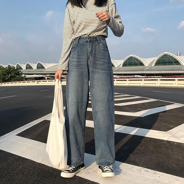 women's jeans women casual blue loose ladies korean style soft denim wide leg pants bf harajuku trendy high waist trousers
women's jeans women casual blue loose ladies korean style soft denim wide leg pants bf harajuku trendy high waist trousers